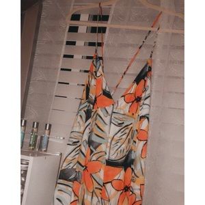 Floral Print Jumpsuit